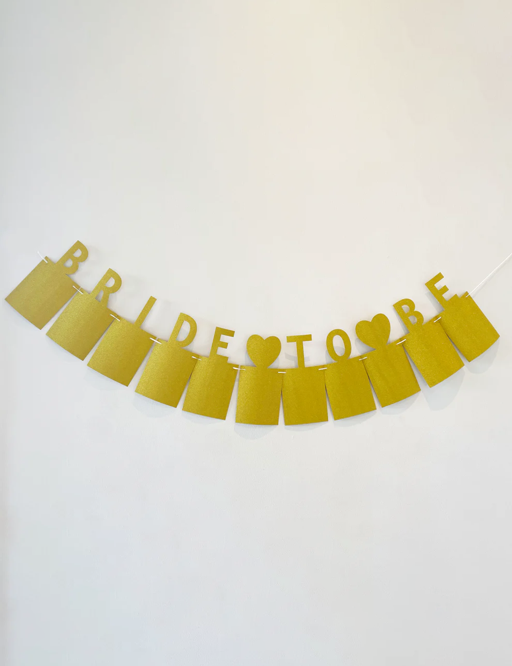 Banner "Bride to Be" + Fotos