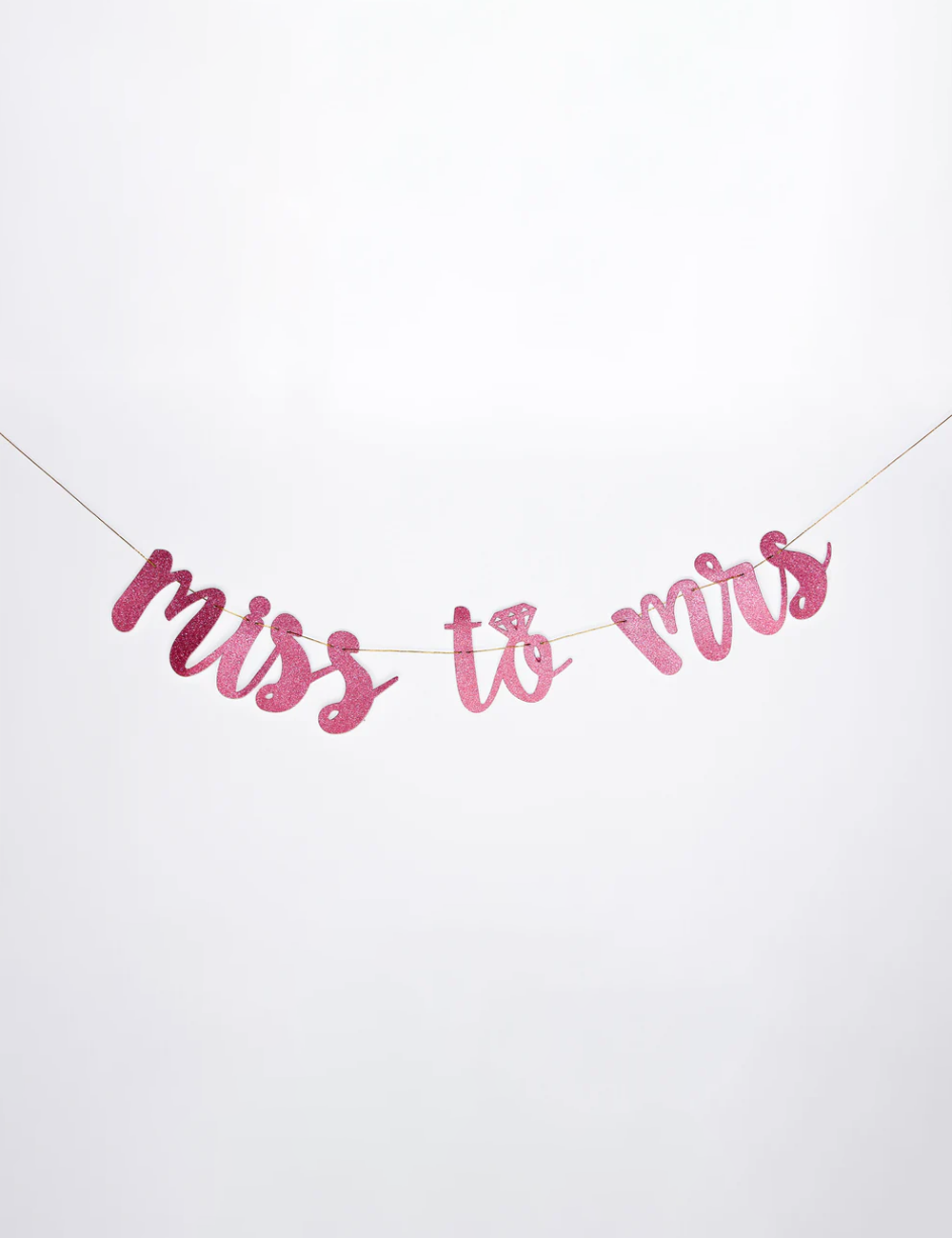 Banner "Miss to Mrs"