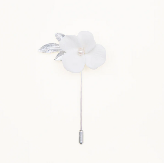 Boutonnier Hoja & Flor