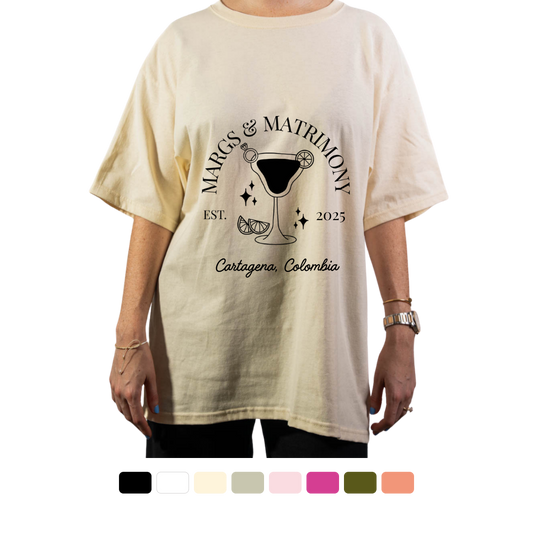 Camiseta Margs & Matrimony Copa Personalizada