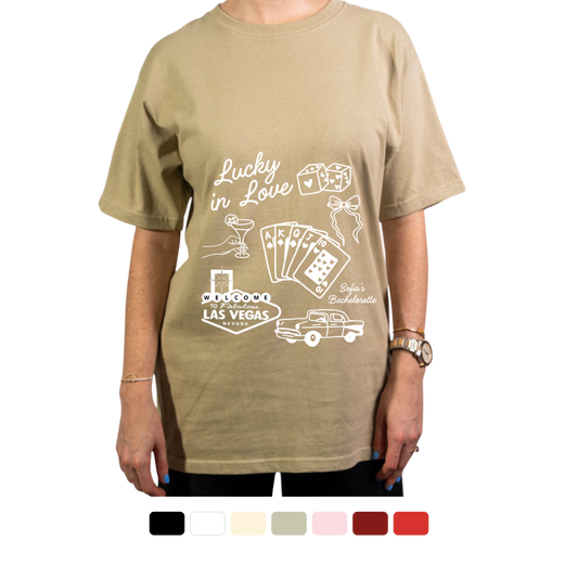 Camiseta Vegas Personalizada