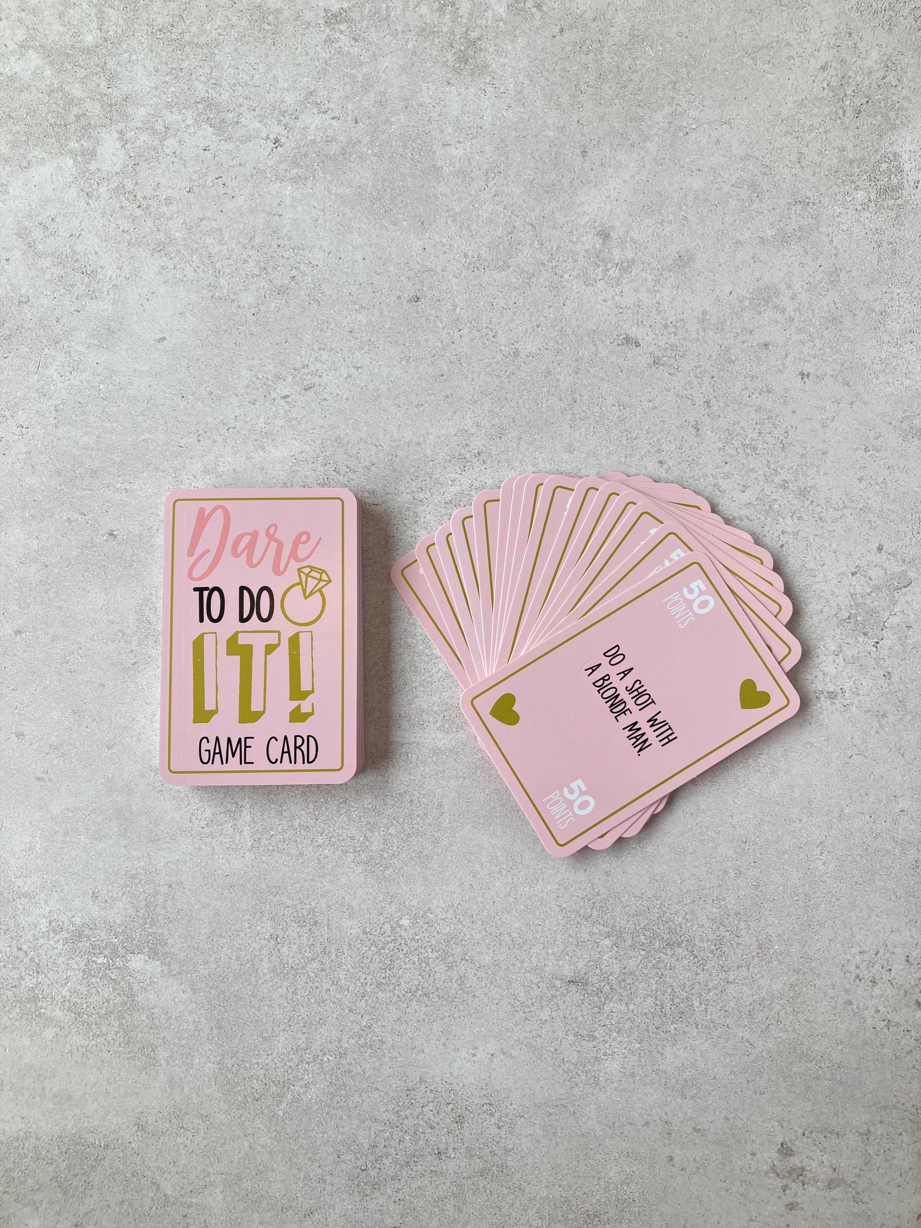 Juego de Cartas ''Dare To Do It''