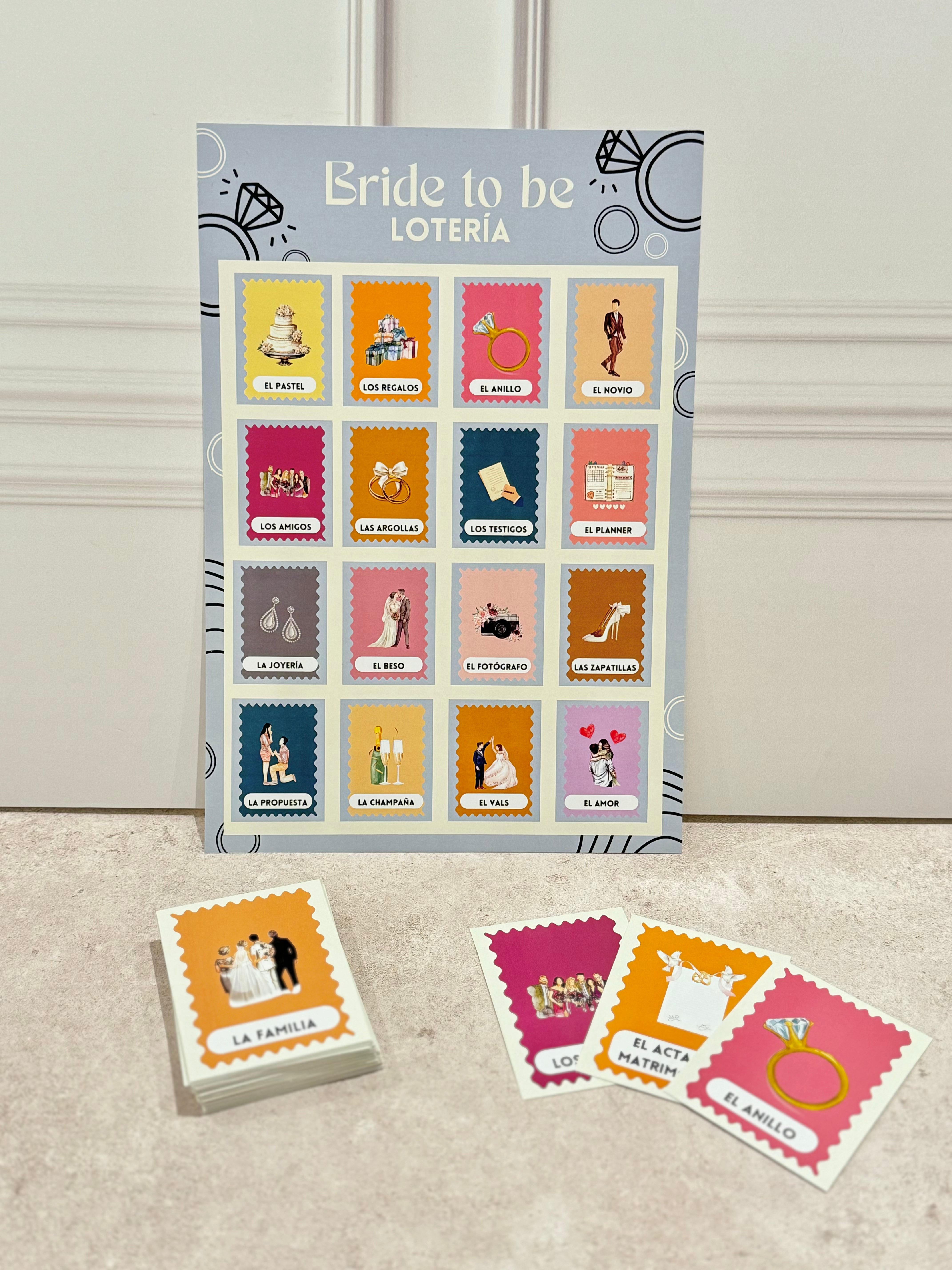 Lotería " Bride to be"