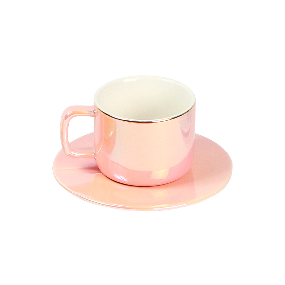Taza de Té Personalizada — Juego con plato y cuchara