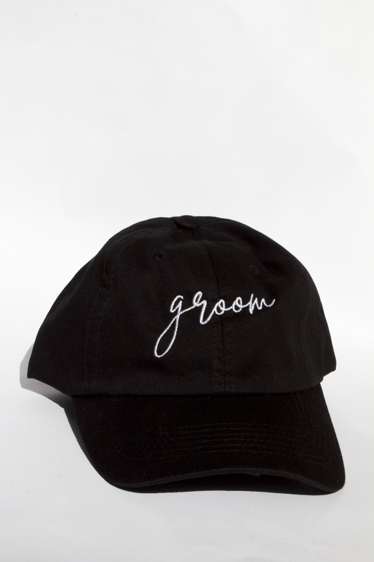 Gorra negra Groom