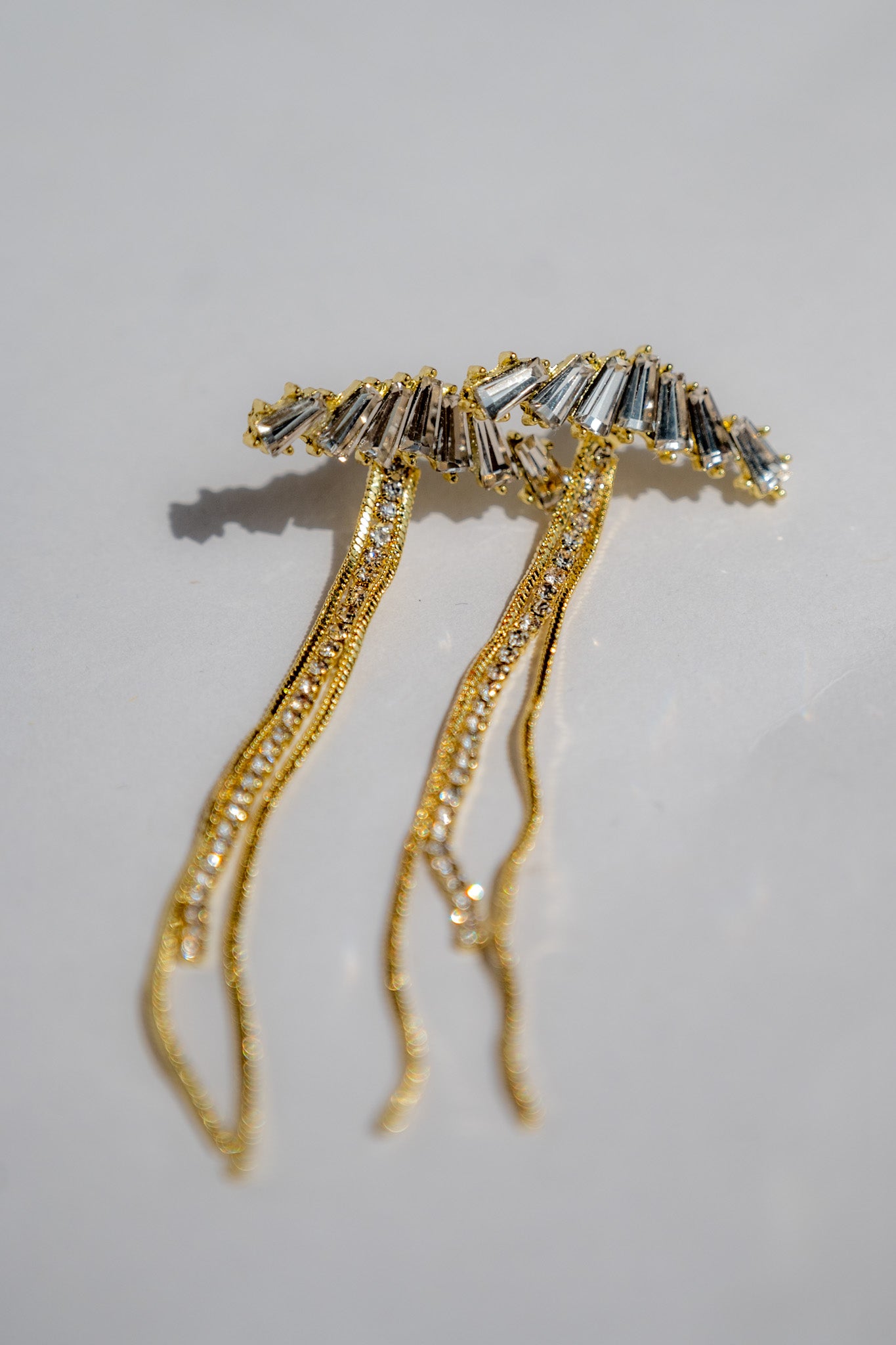 Arete Colgante Dorado