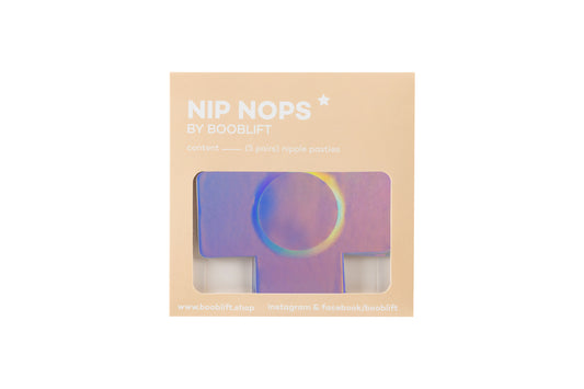 Pezonera Desechable | Holographic Cross Nipnops