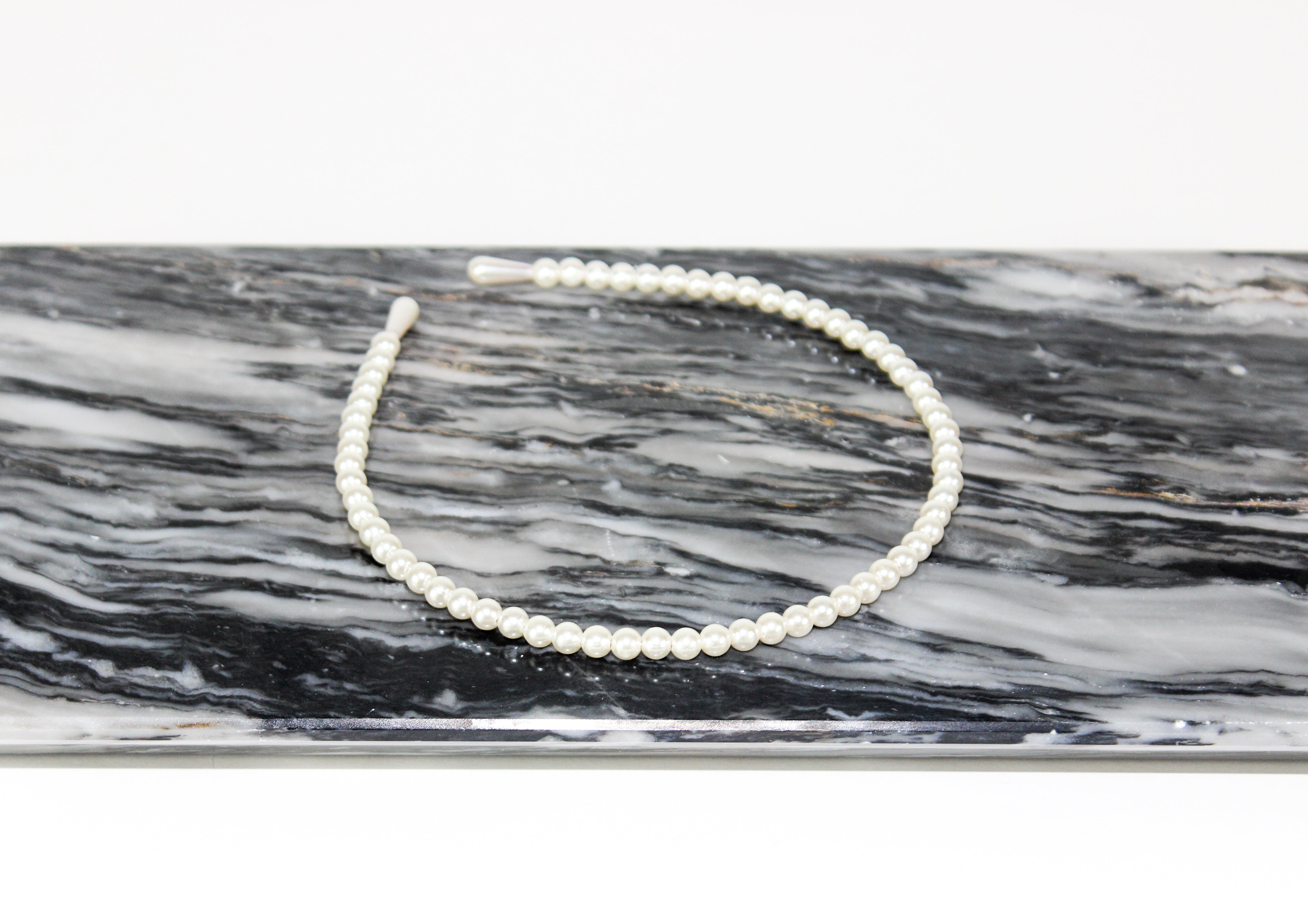 Diadema de perlas