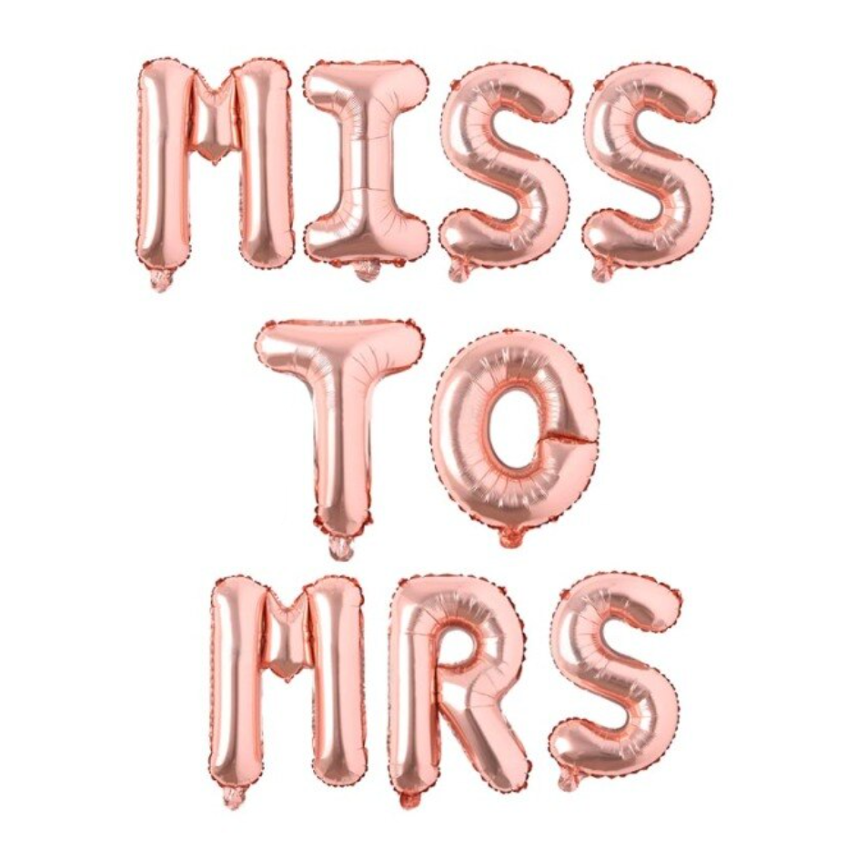 Globo "Miss to Mrs"