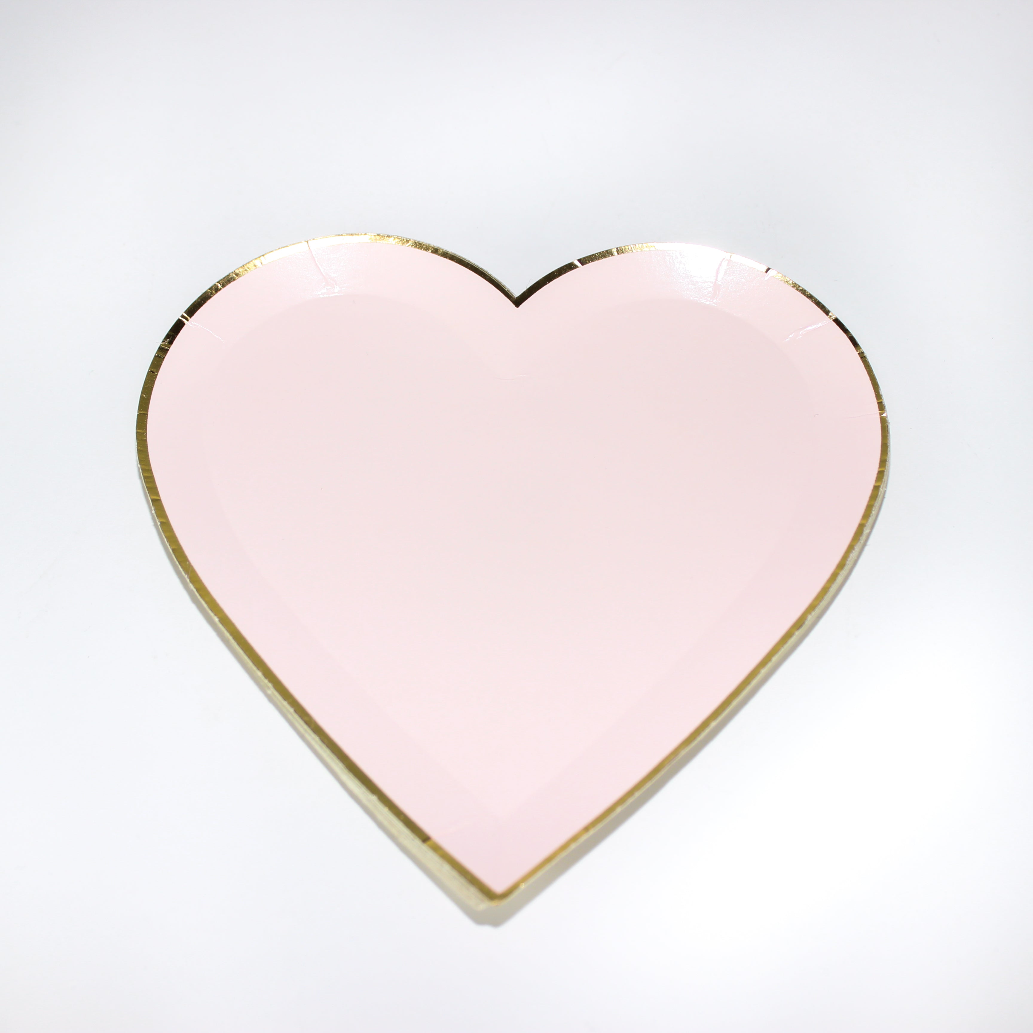Platos en forma de corazón 7"