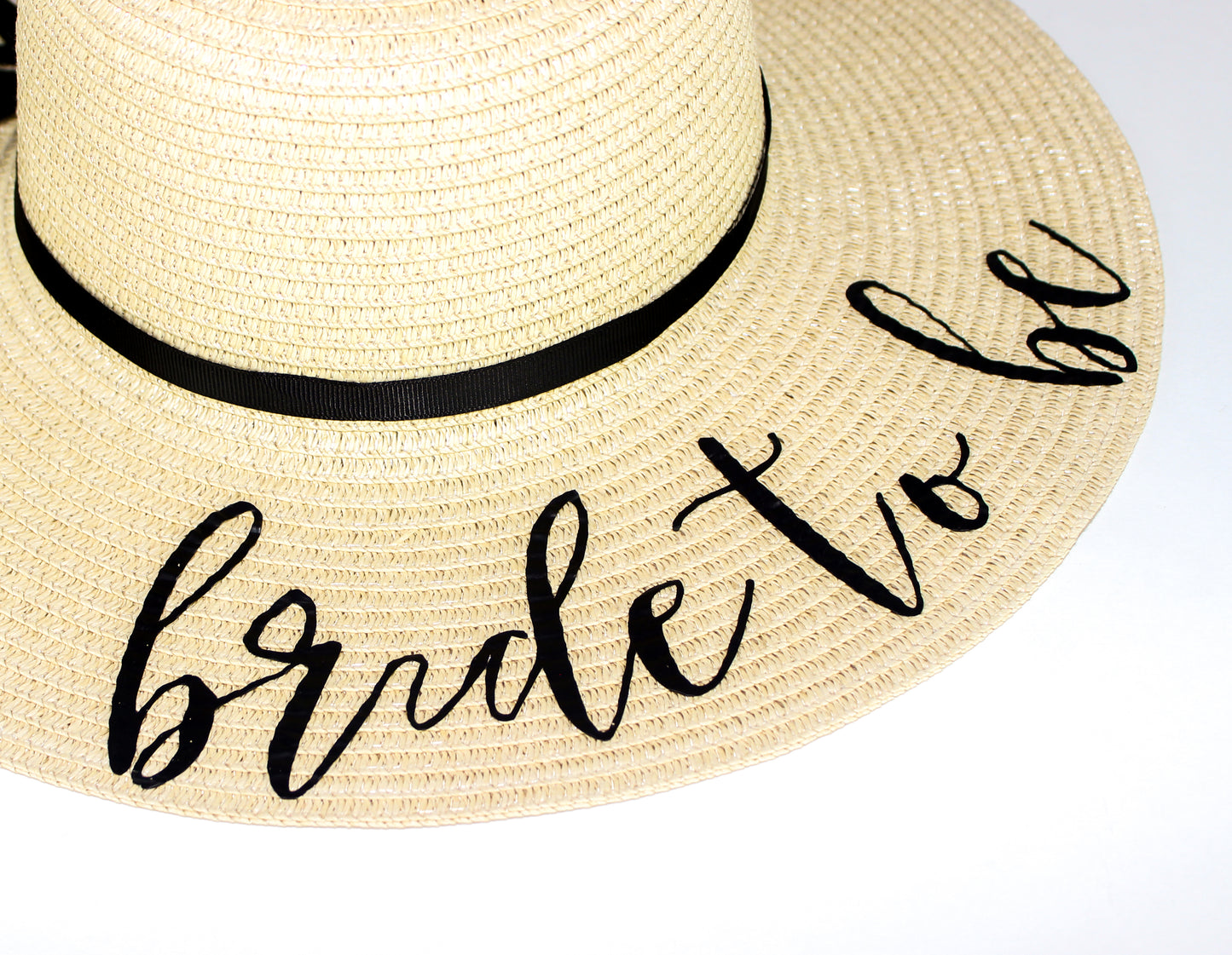 Sombrero para playa "Bride to be" 