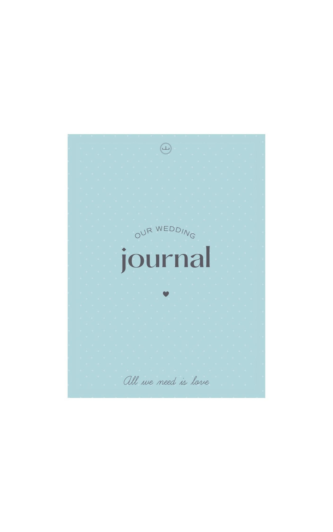 "Our Wedding Journal" Portada