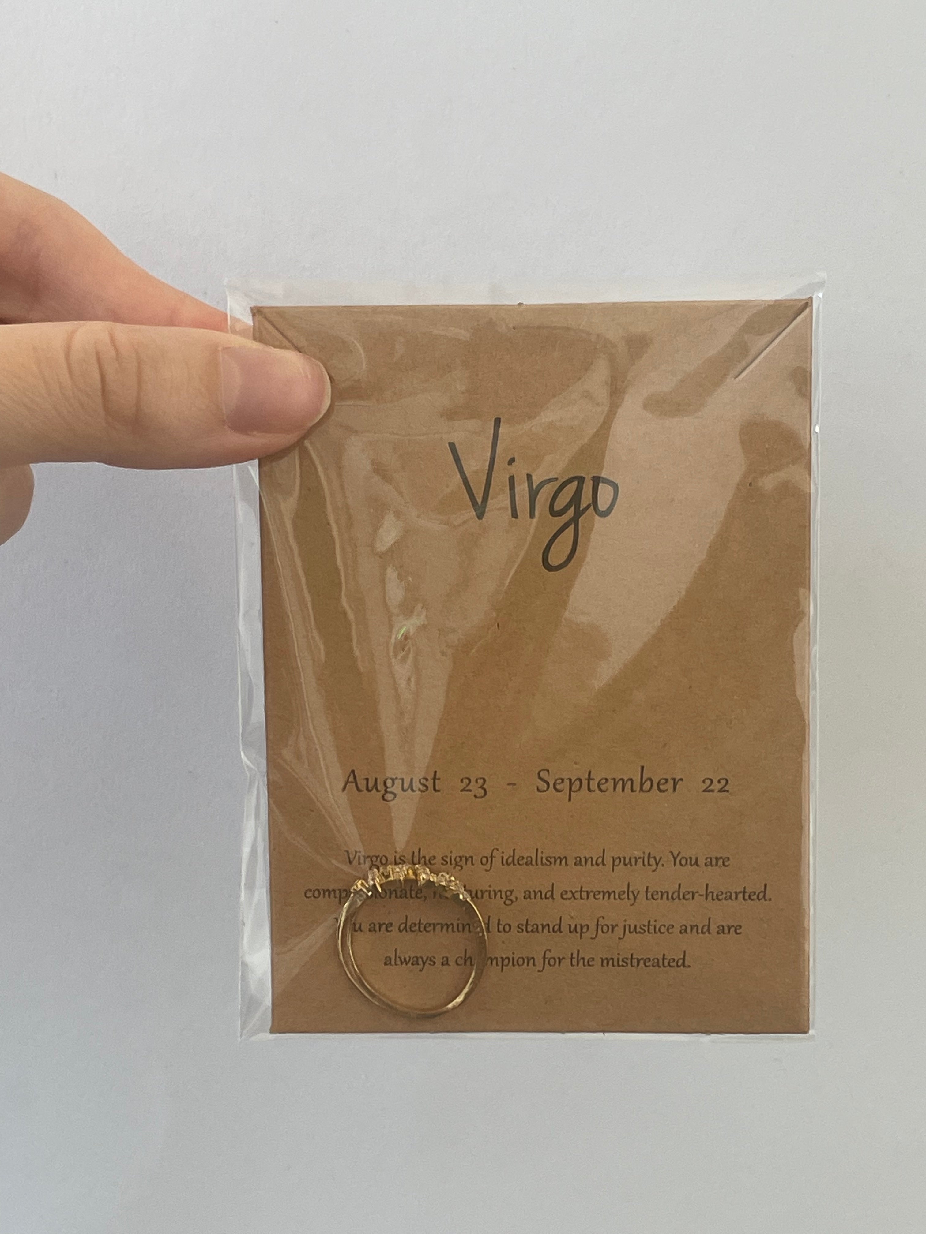 Anillo Signo Zodiaco