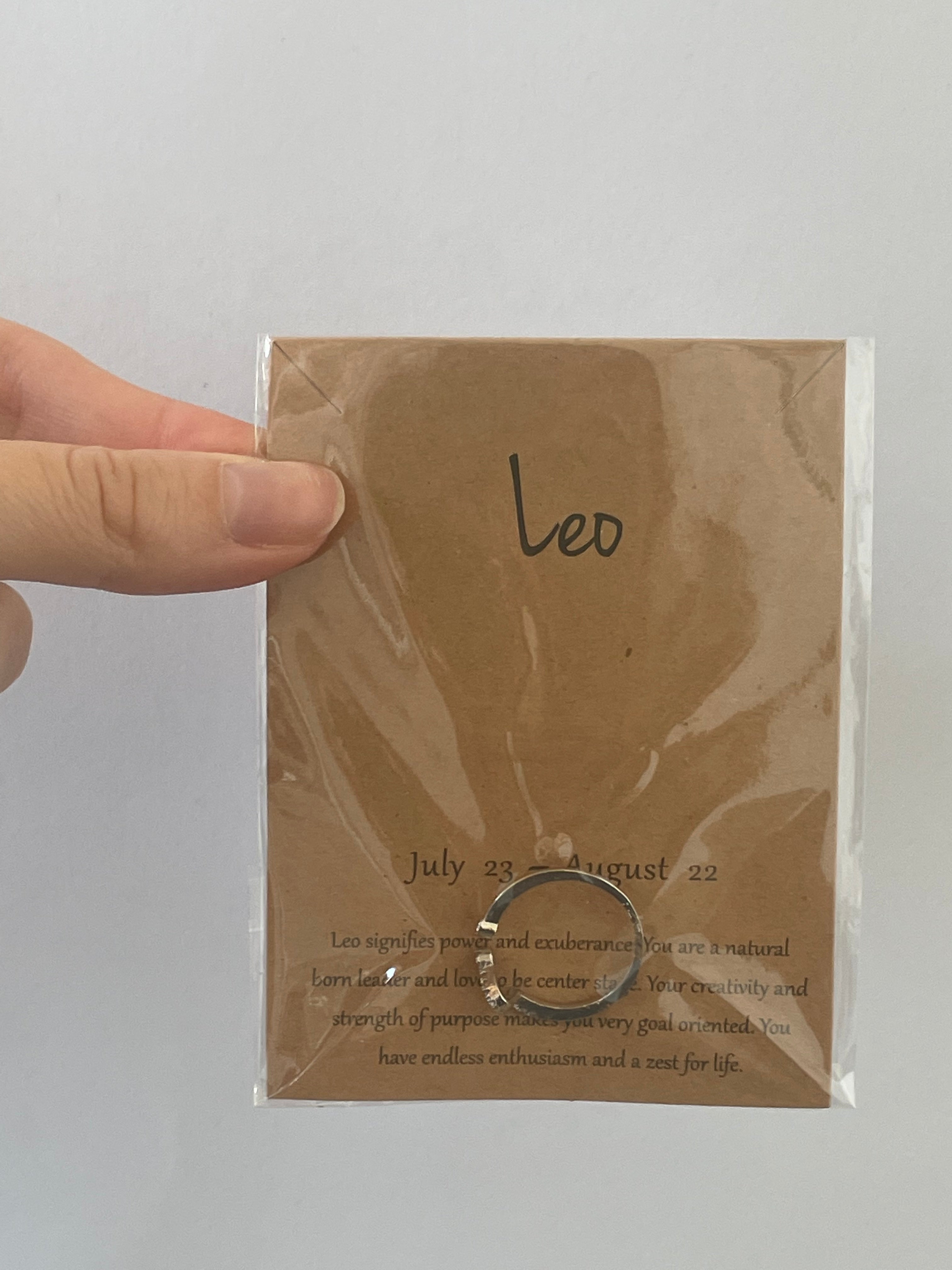 Anillo Signo Zodiaco