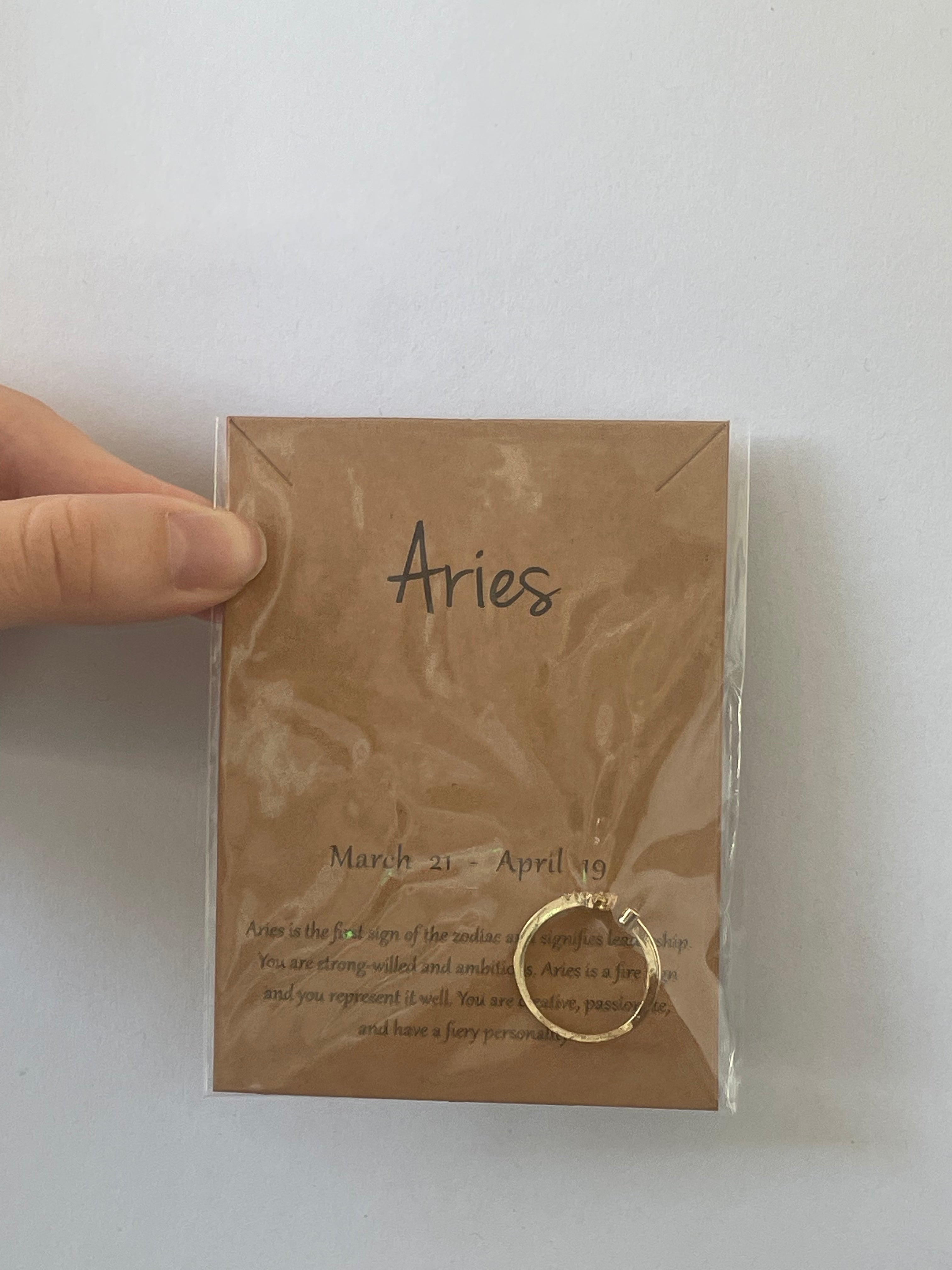 Anillo Signo Zodiaco