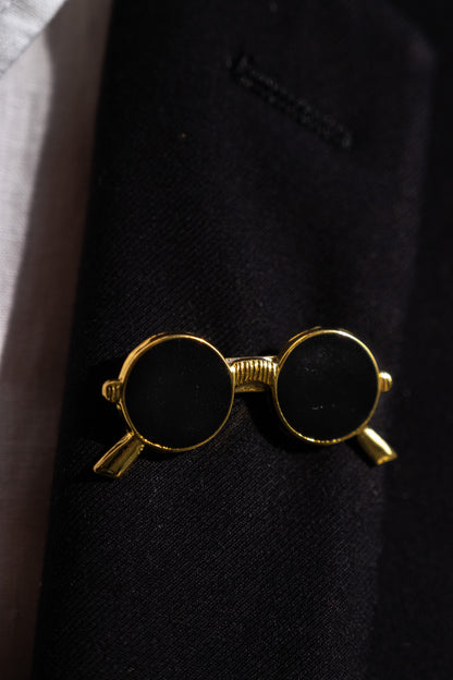 Pin Boutonniere "Lentes Negros" Chicos