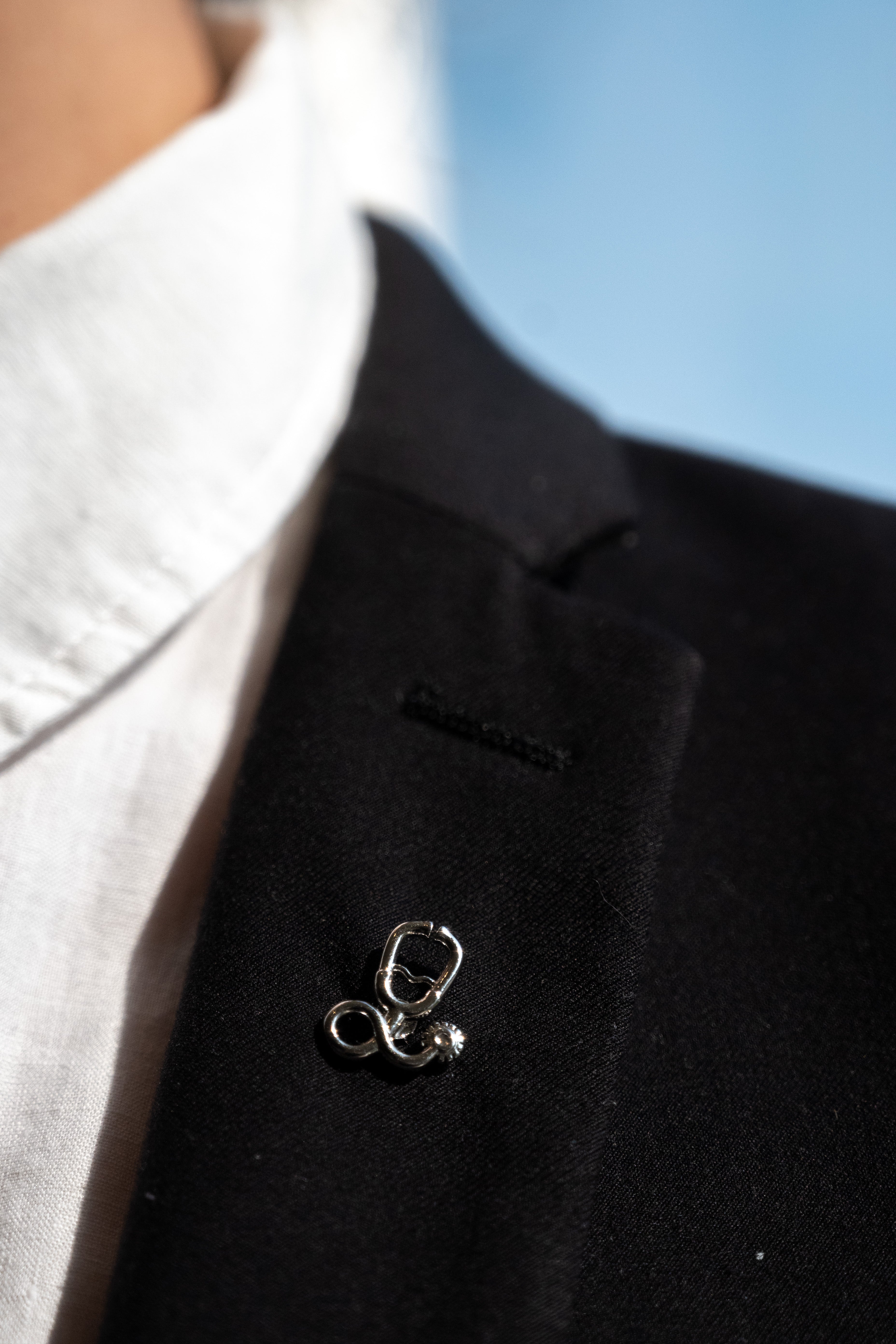 Pin Boutonniere "Estetoscopio"