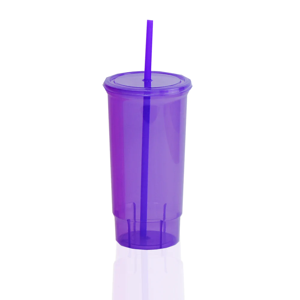 Termo despedida plástico-30 oz morado