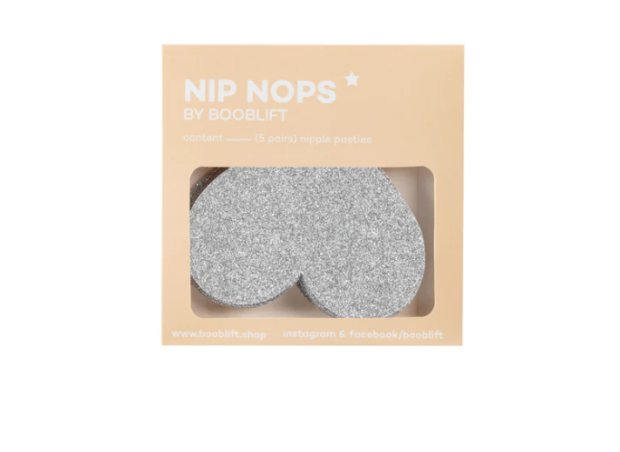 Pezoneras Desechables | Glitter Heart Nipnops