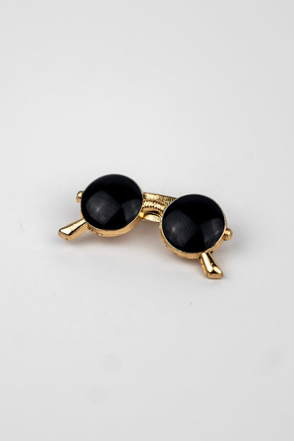 Pin Boutonniere "Lentes Negros" Chicos